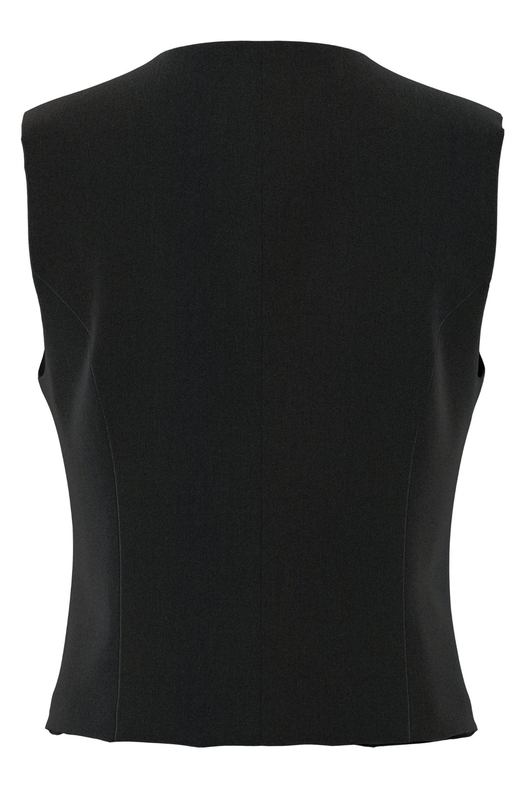Kamil Fitted Vest - Sort