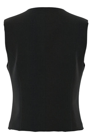 Kamil Fitted Vest - Sort
