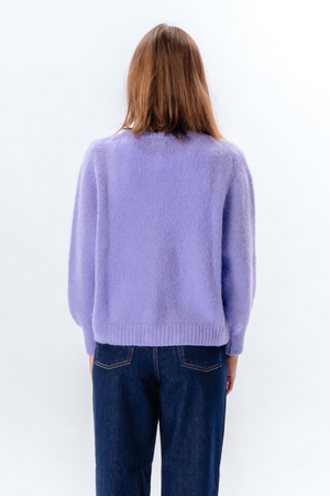 Anna Cardigan - Lilla