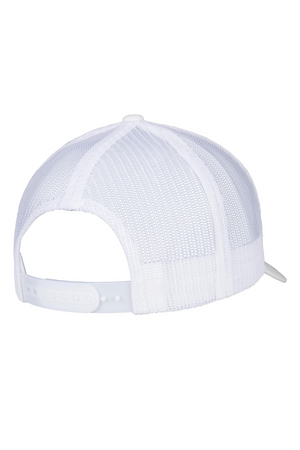 Retro Trucker Cap - Hvit