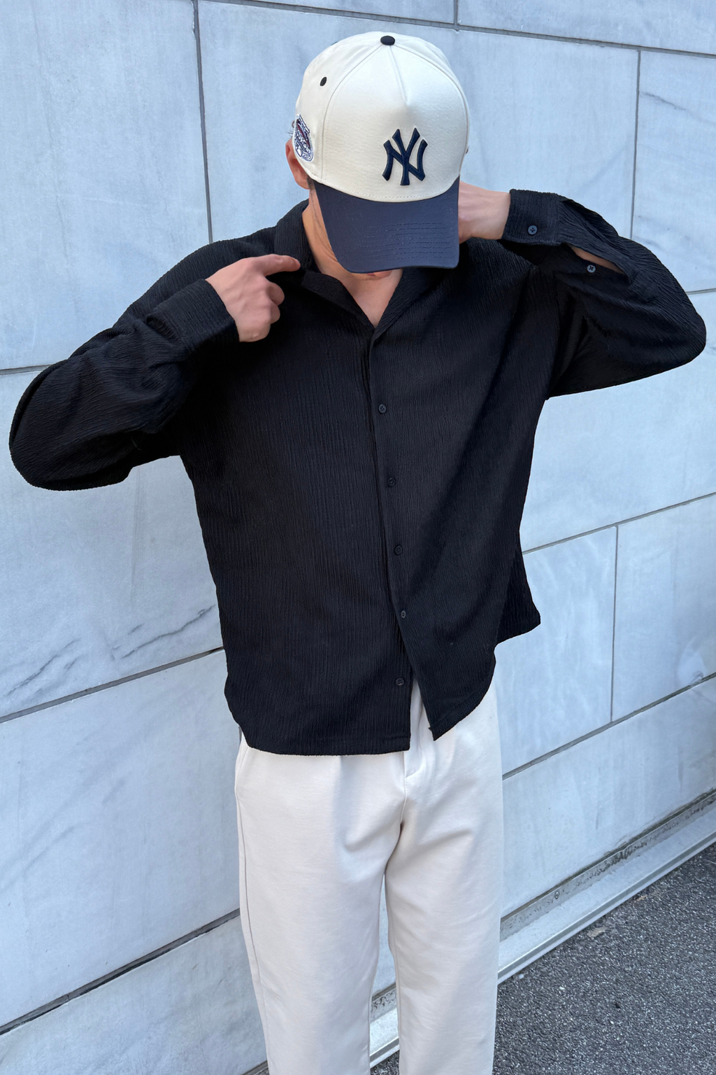 Aidan Skjorte - Svart