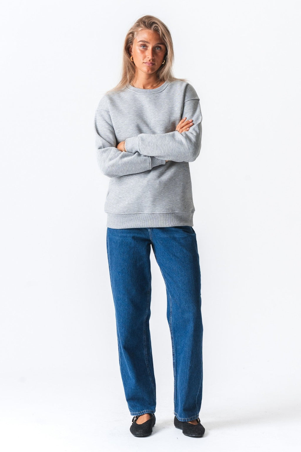 Alina Sweatshirt - Askgrå