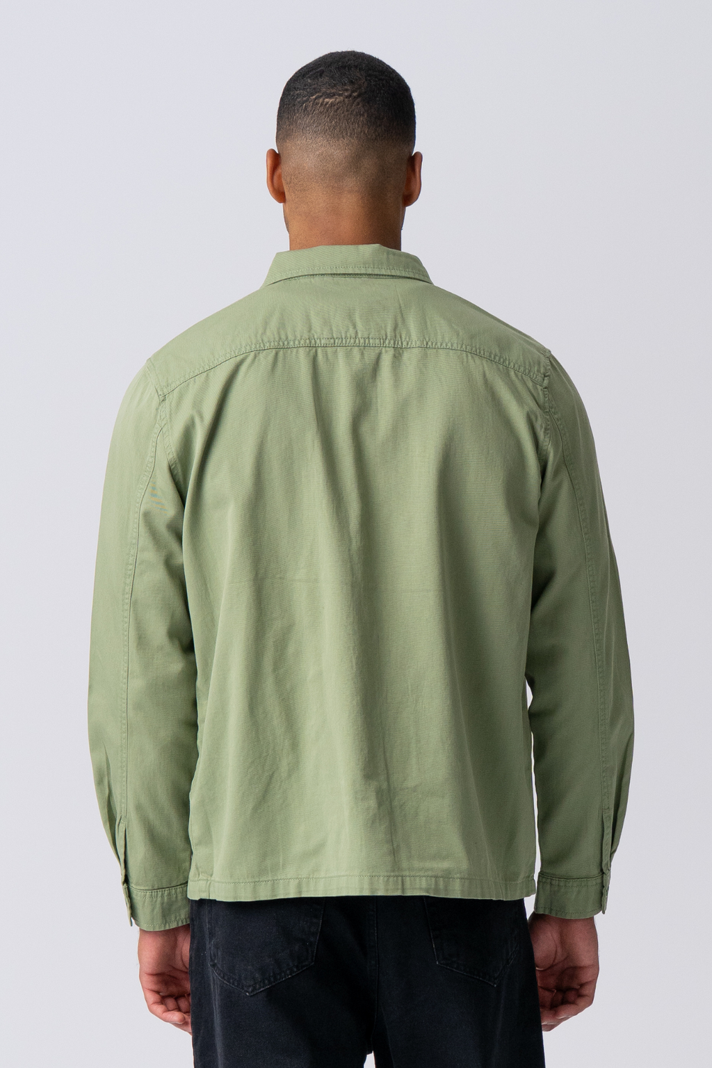 Alex Shirt Regular Fit - Lys Oliven