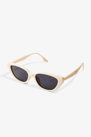 Zoe Solbriller - Offwhite/Svart
