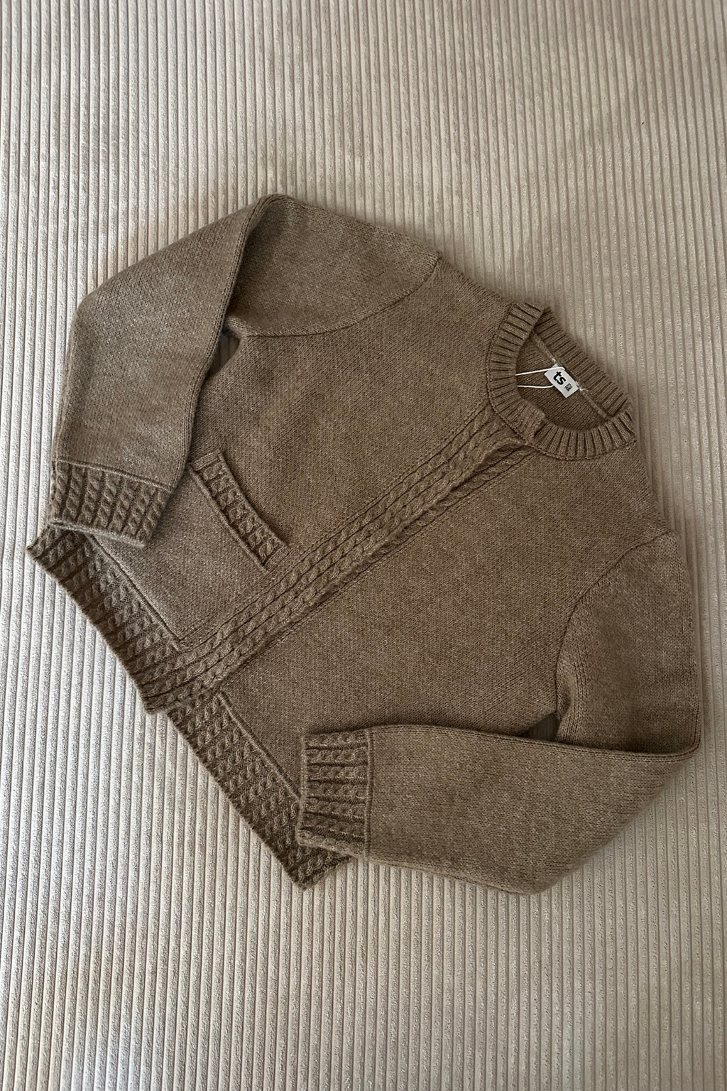 Emilie Strikkecardigan - Brun