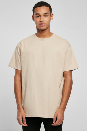 Heavy Oversized T-skjorte - Wet Sand