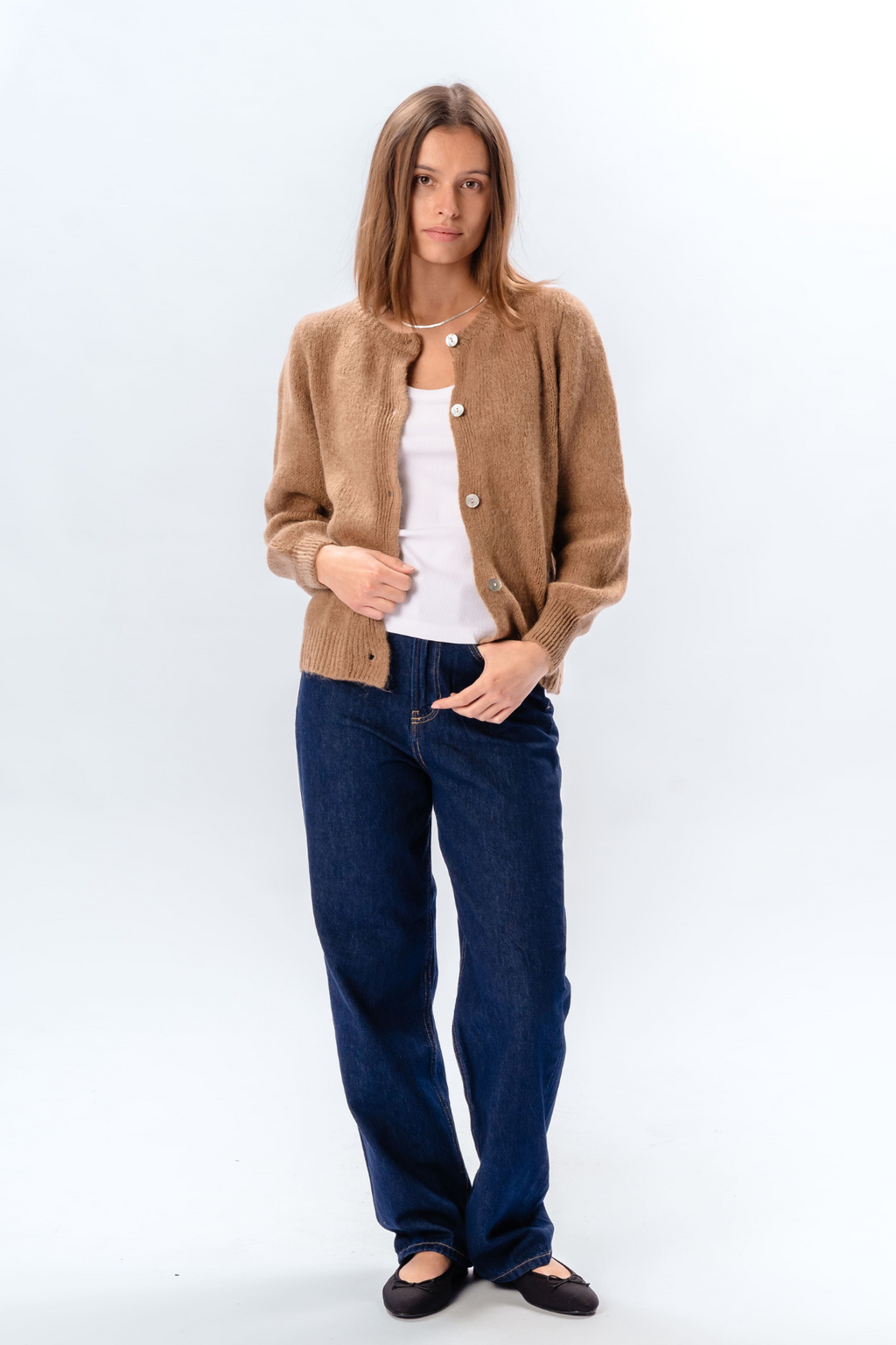 Anna Cardigan - Brun