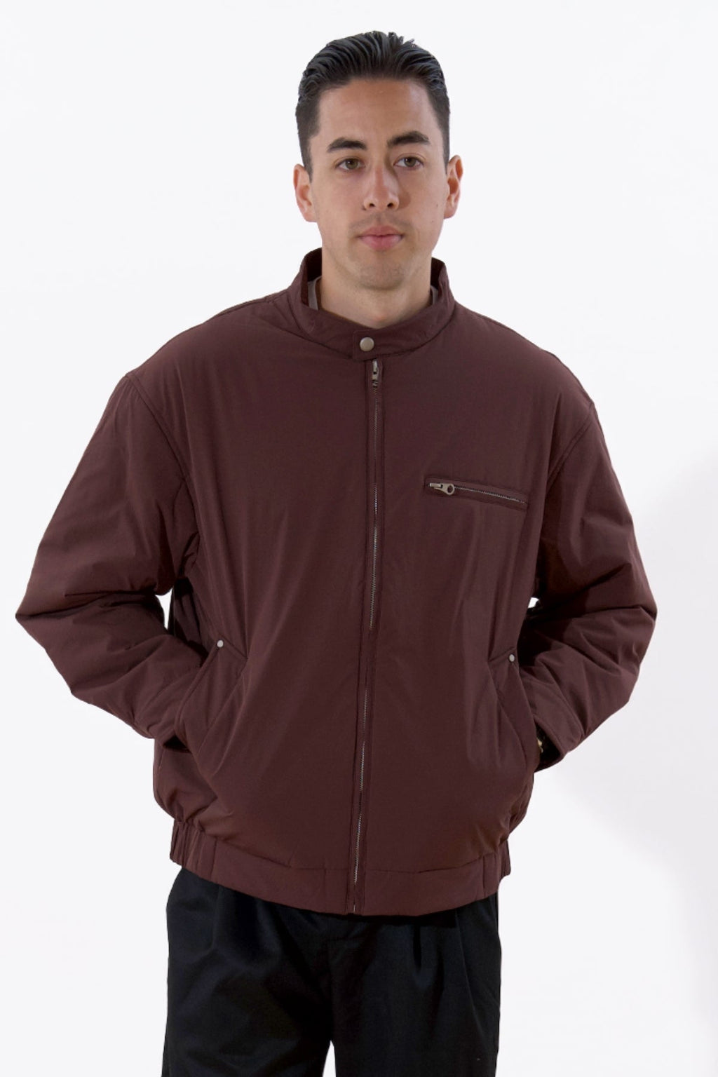 Cooper Short Jacket - Burgunder