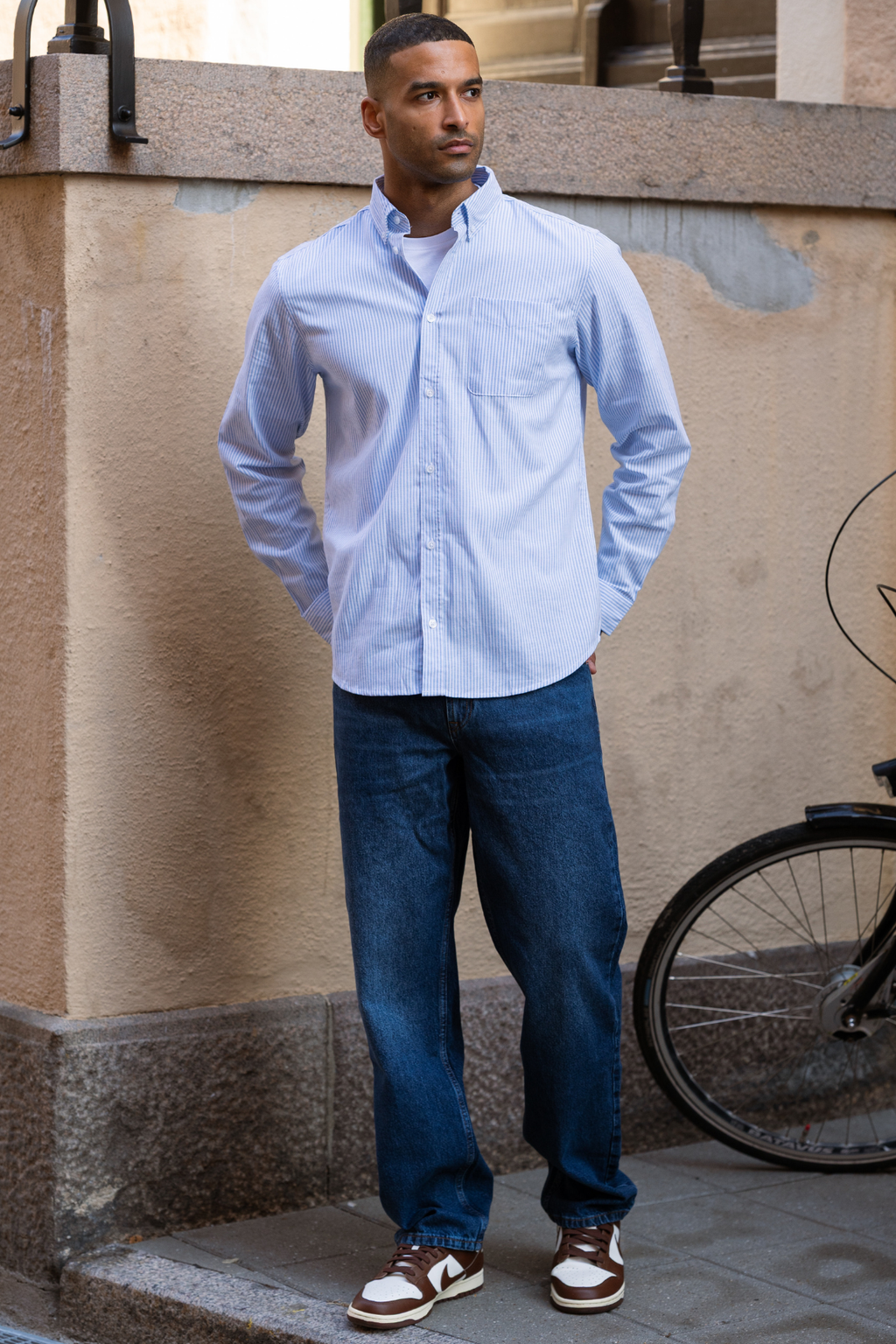 Relaxed Fit Jeans - Mørk Blue Denim