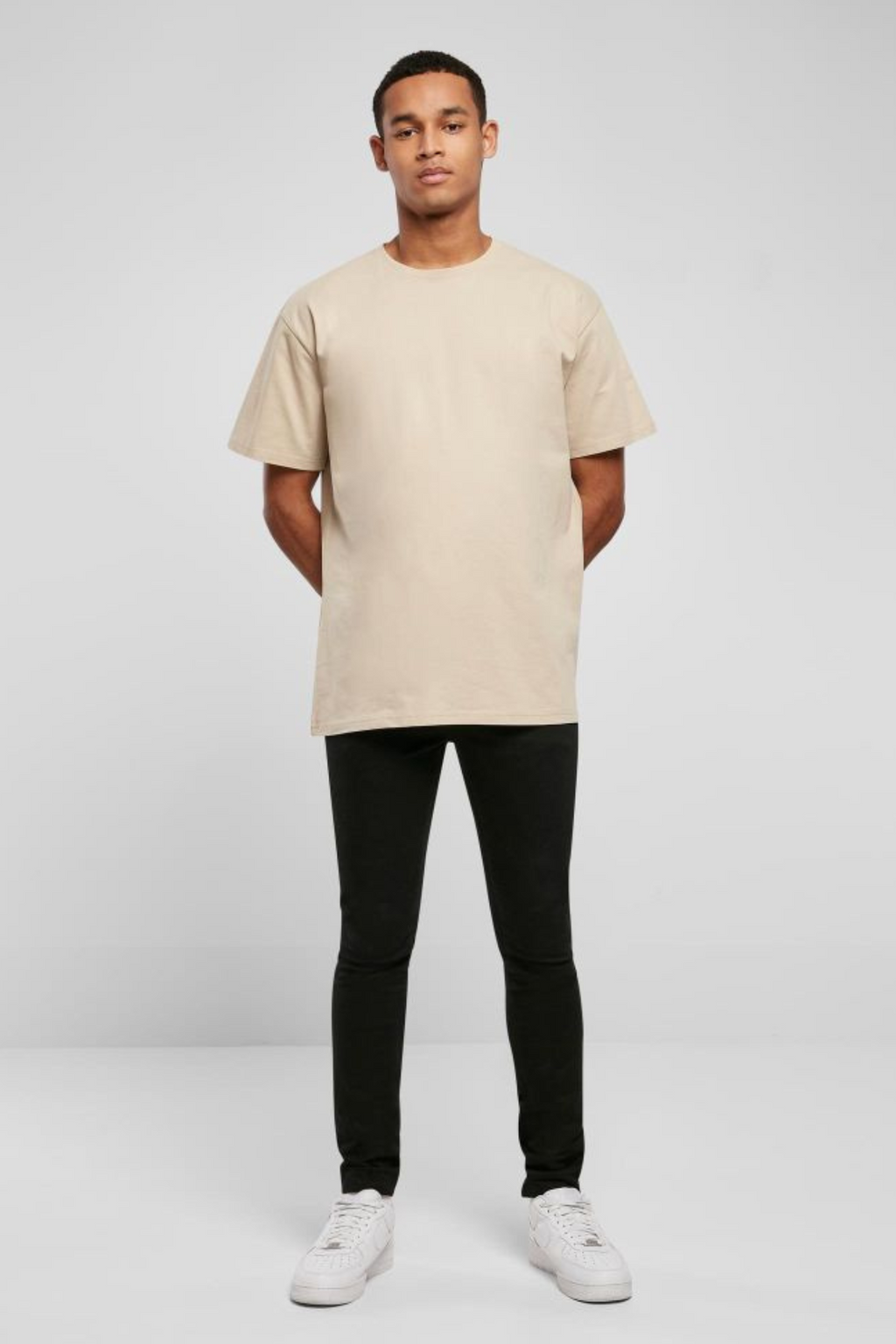 Heavy Oversized T-skjorte - Wet Sand
