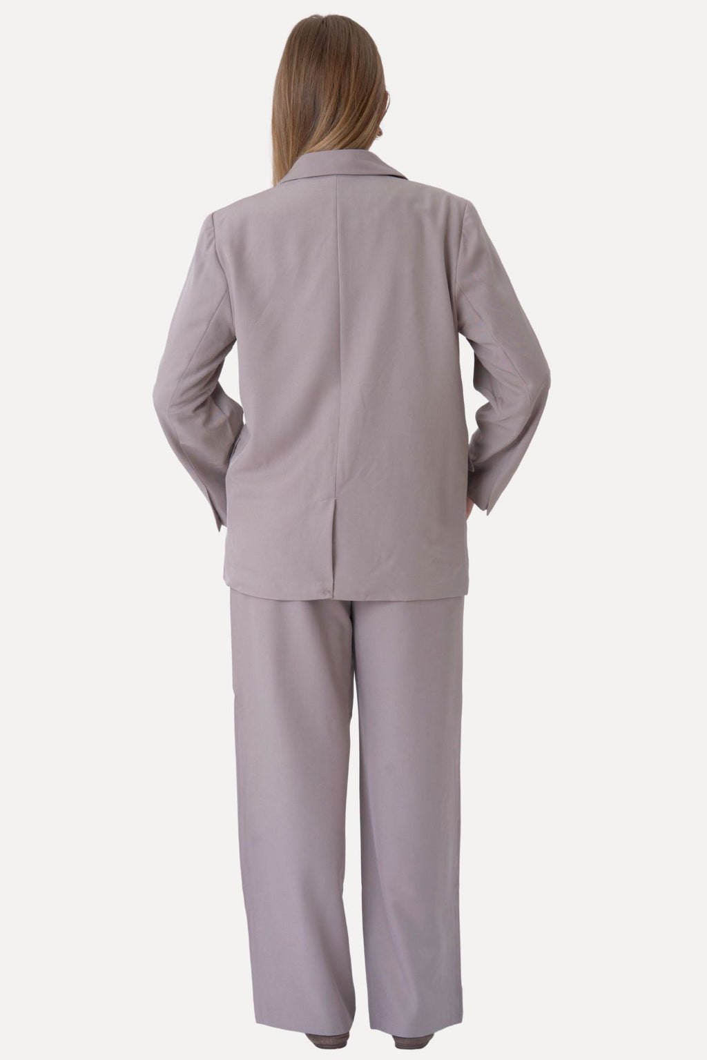 Oversized Blazer - Grå