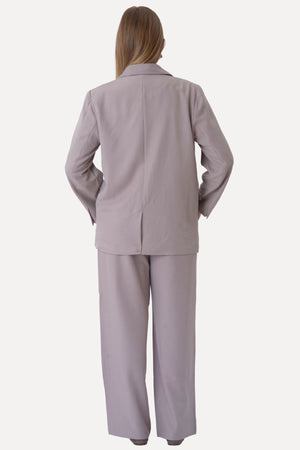 Oversized Blazer - Grå
