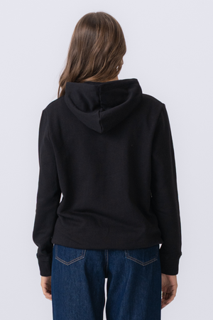 Sweatshirt Hoodie - Svart