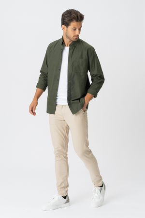 Den Originale Performance Oxford Skjorte - Mørk Grønn