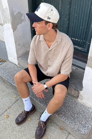 Kortermet Skjorte - Sand