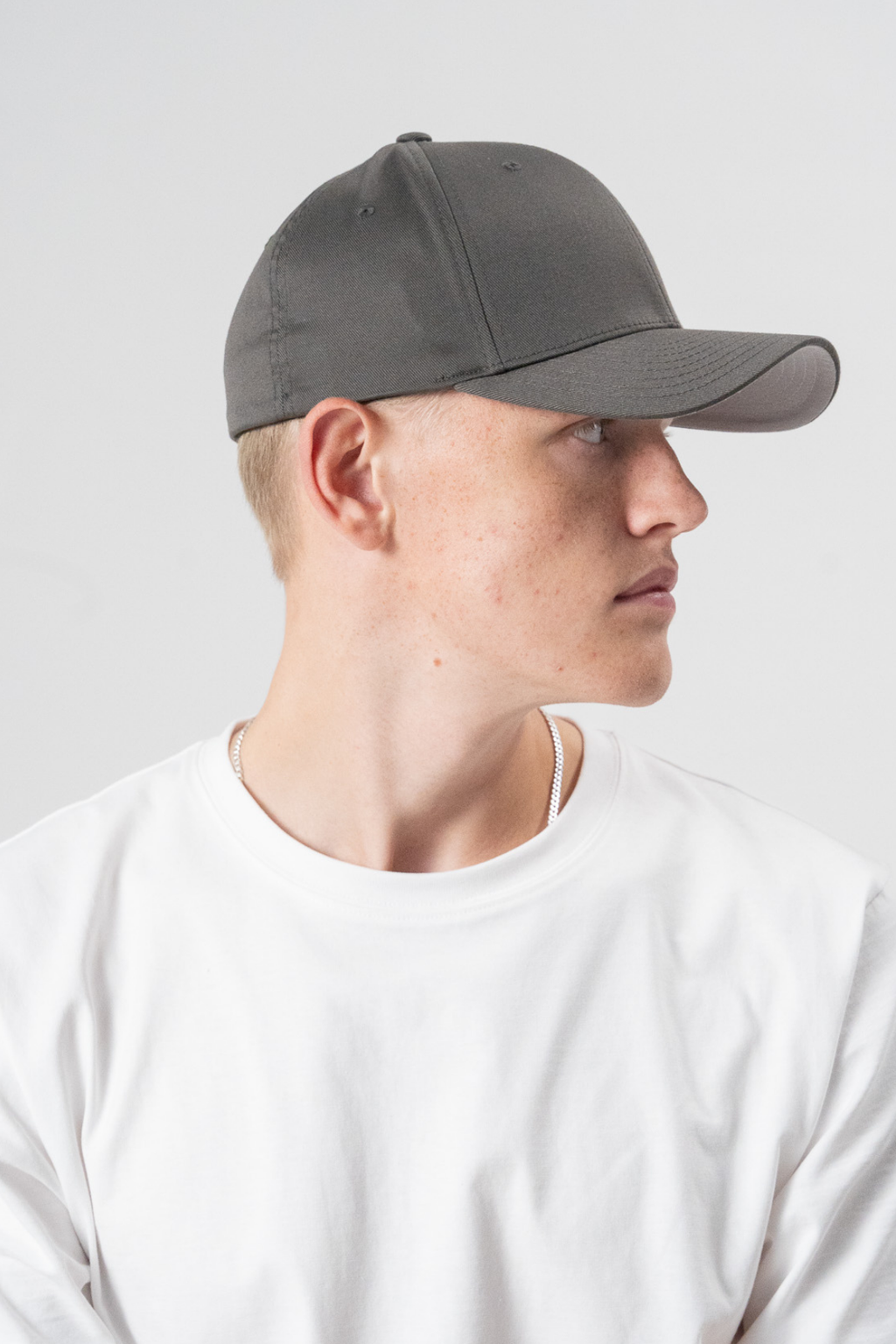 Flexfit Wooly Combed - Mørkegrå/Mørkegrå