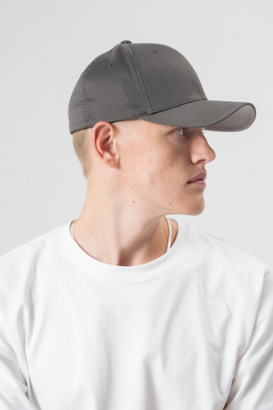 Flexfit Wooly Combed - Mørkegrå/Mørkegrå