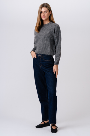 Gabriela Strikkegenser - Grå