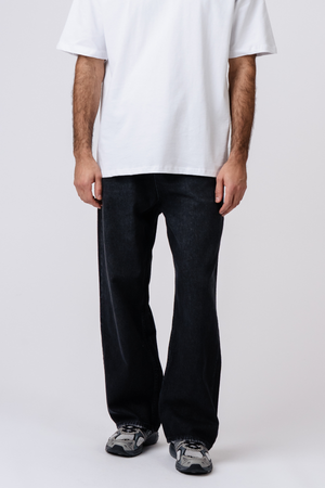 Baggy Jeans - Svart
