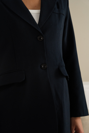 Claire Oversized Blazer - Svart