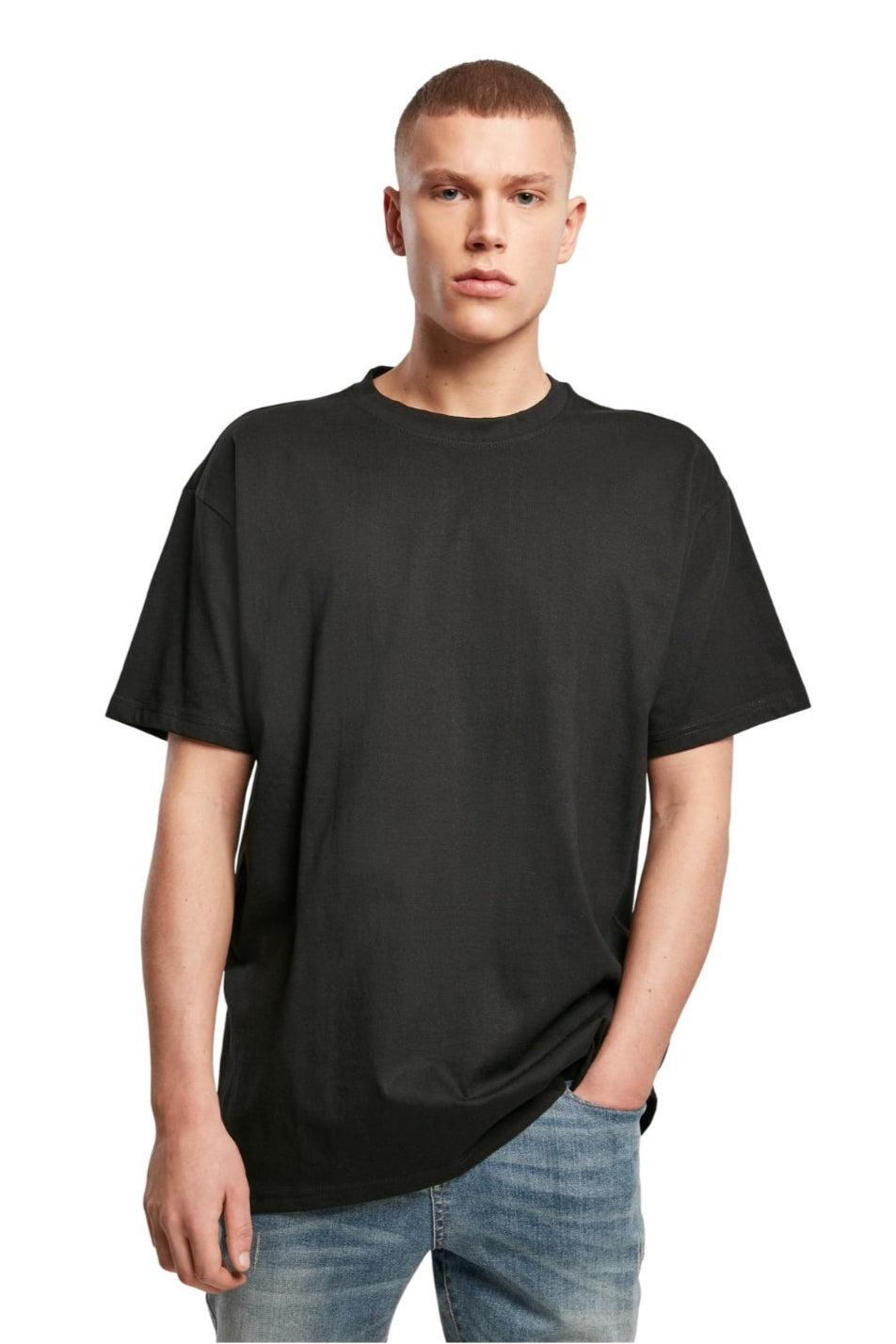 Heavy Oversized T-skjorte - Svart