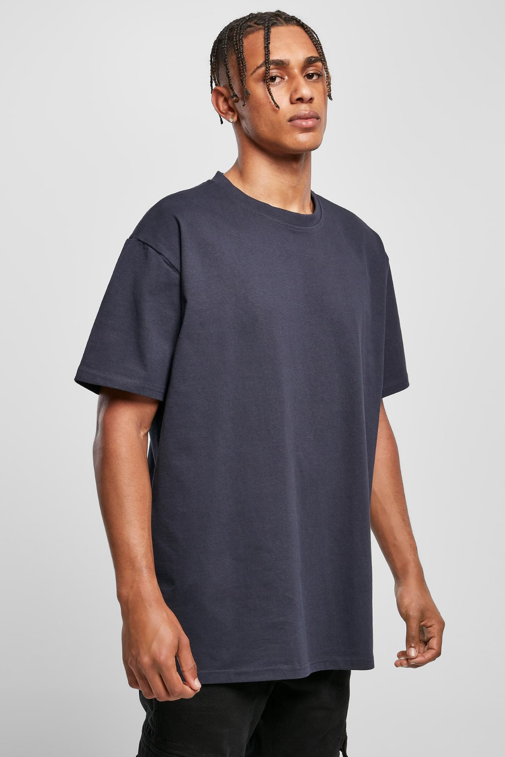 Heavy Oversized T-skjorte - Navy
