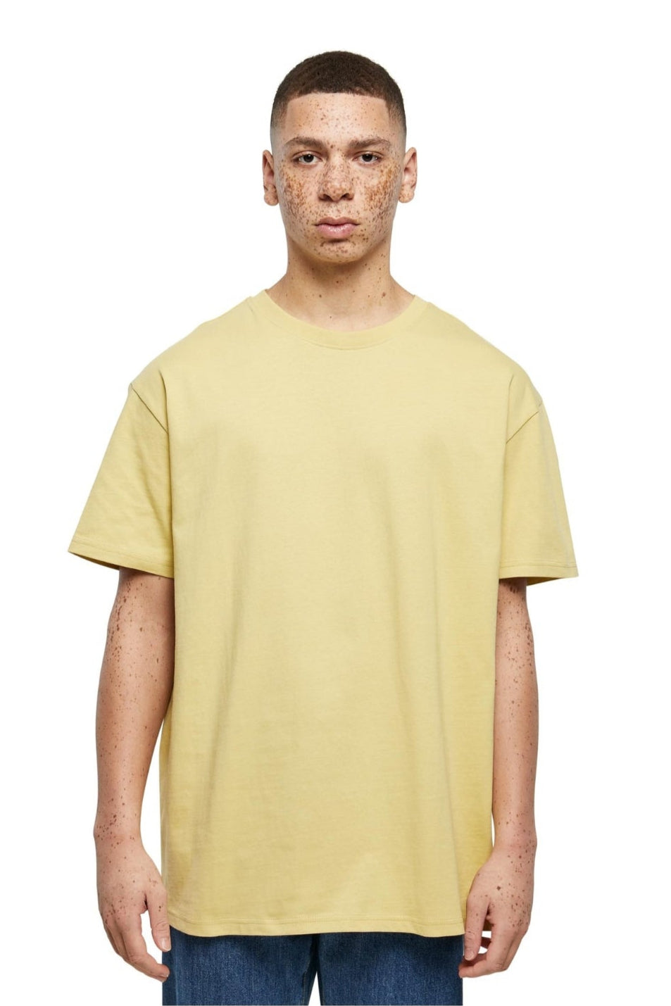 Heavy Oversized T-skjorte - Palemoss