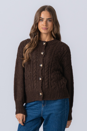 Botton Knit - Brun