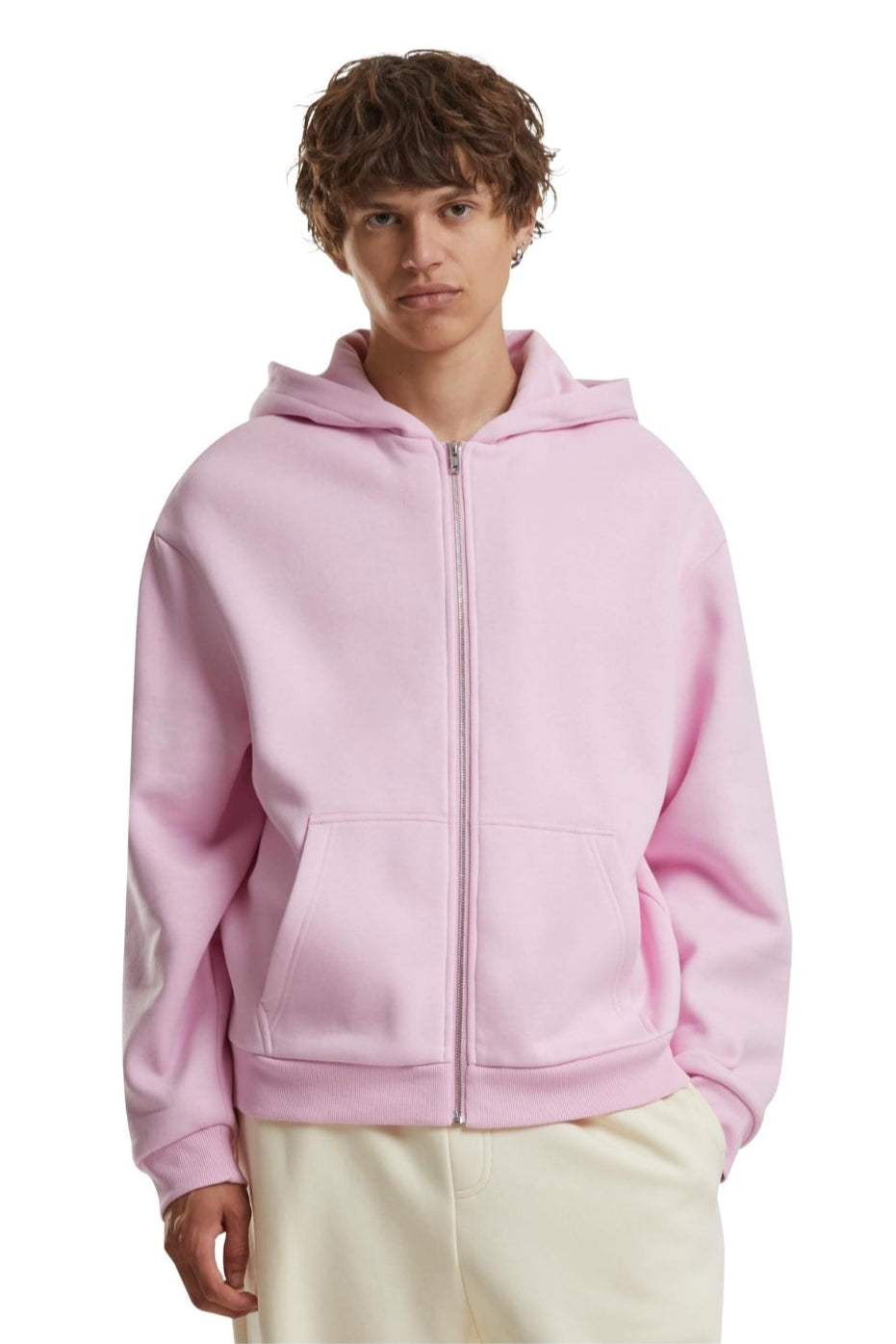 Everyday Zip Hoodie - Myk Rosa