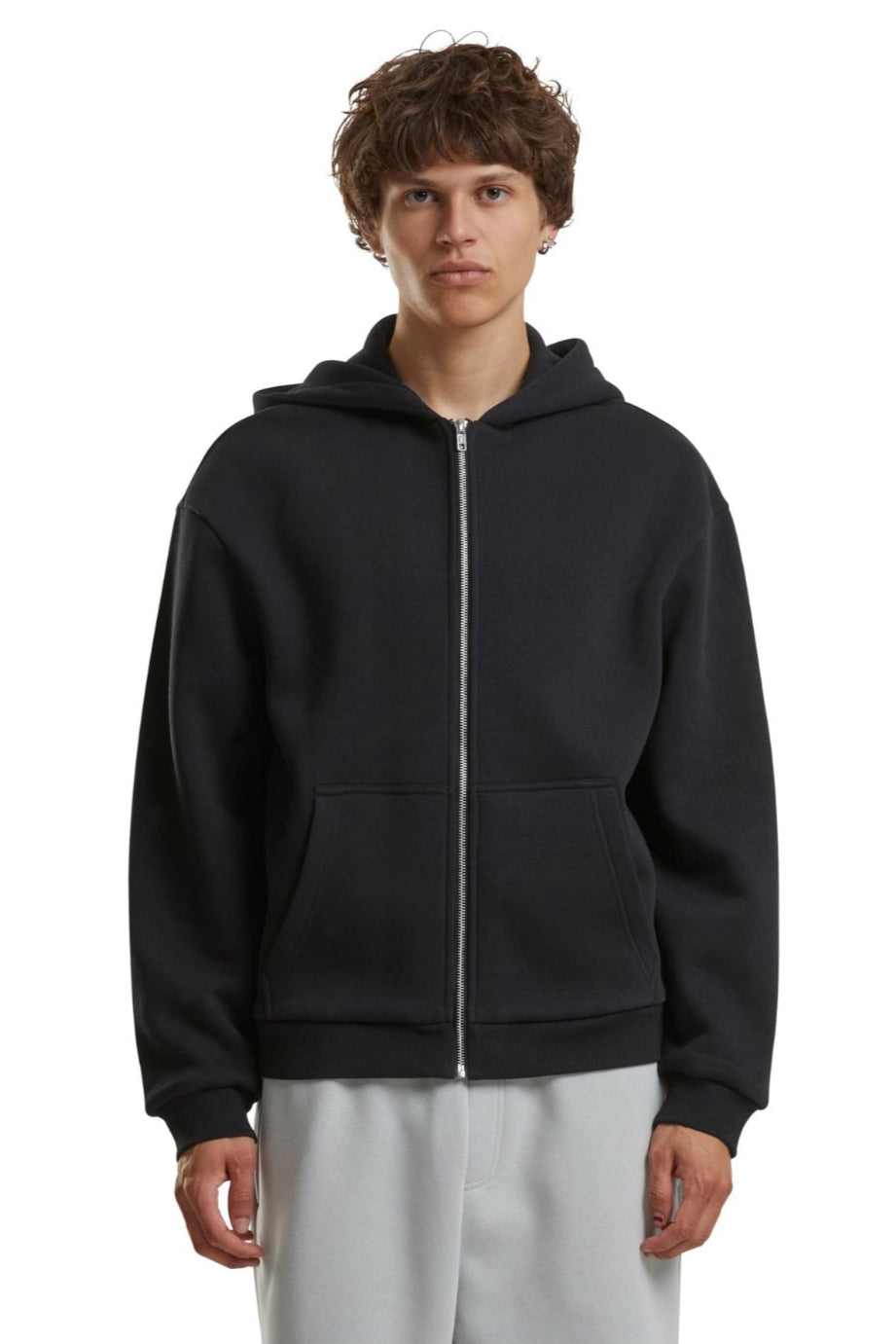 Everyday Zip Hoodie - Sort