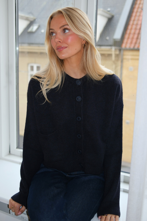 Angelique Cardigan - Dyp Blå