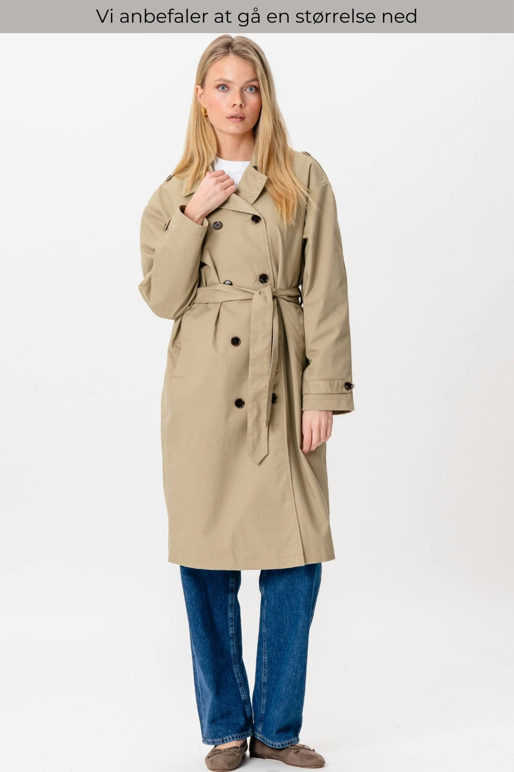 Linea trenchcoat - Sand