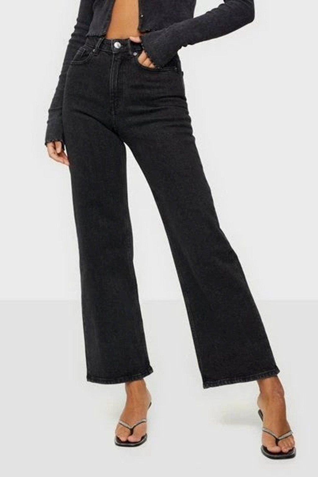 Juicy Jeans (wide leg) - Svart denim