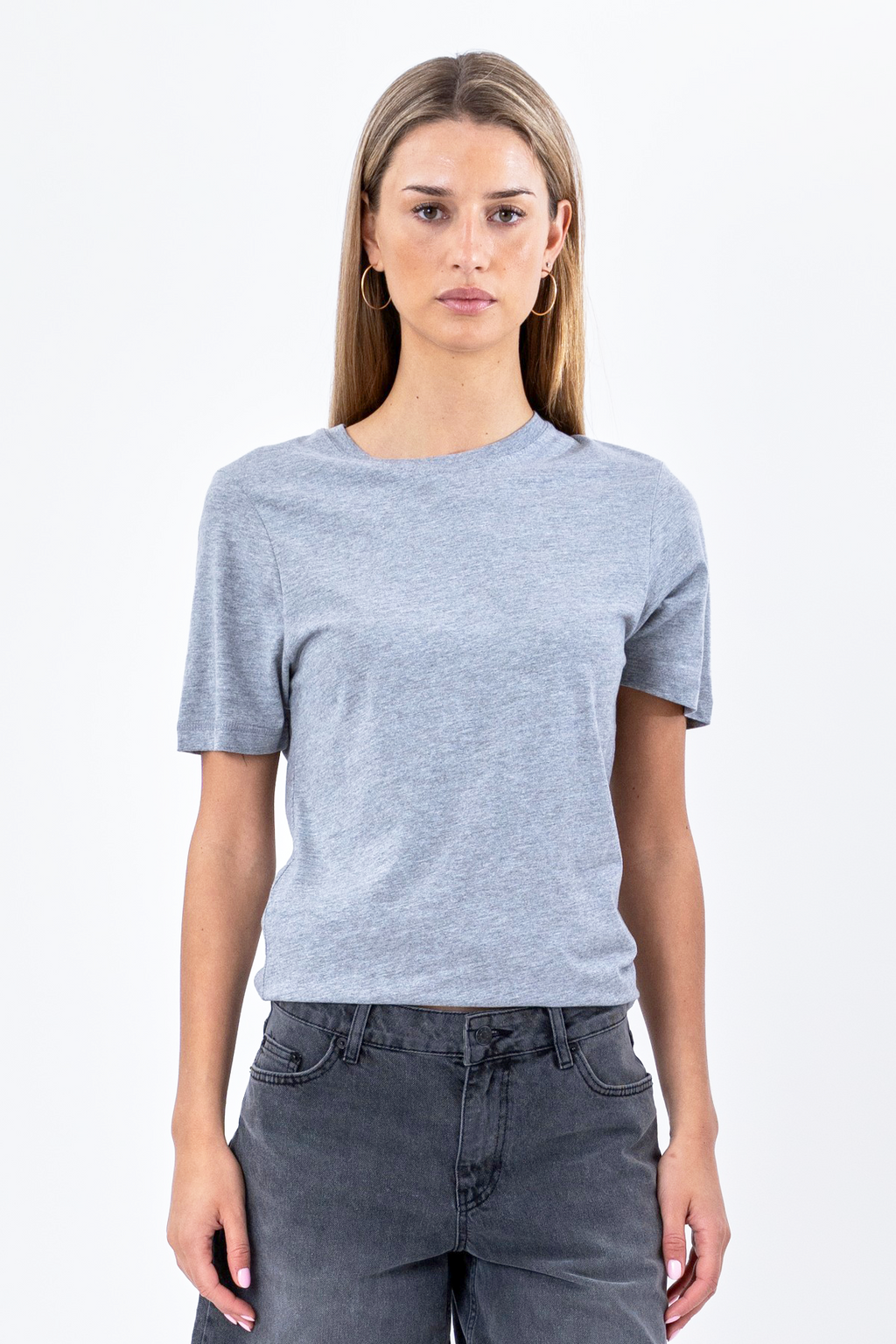 Boyfriend T-shirt - Grå