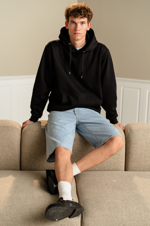 Denim Shorts Loose - Lys blå