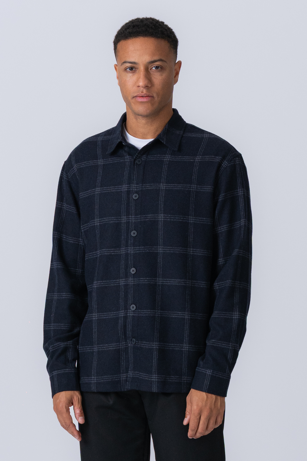 Tristan Overshirt - Mørk Navy
