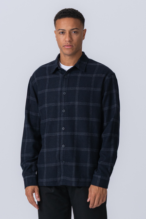 Tristan Overshirt - Mørk Navy