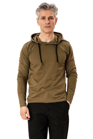 Light hoodie - Oliven