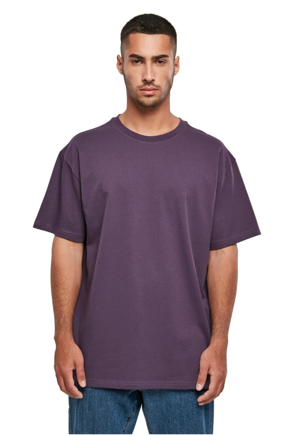 Heavy Oversized T-skjorte - Purple Night