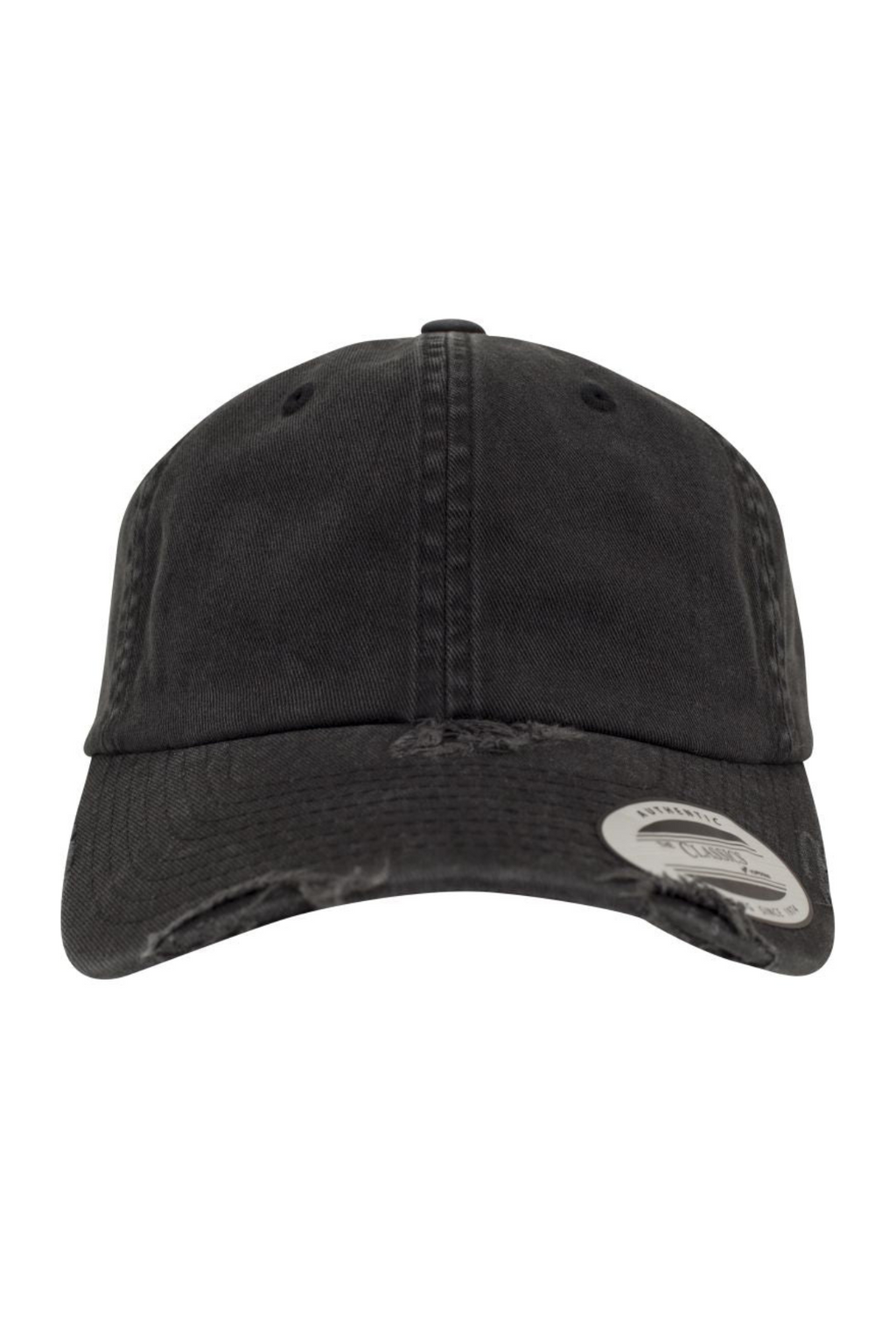 Low Profile Destroyed Cap - Svart