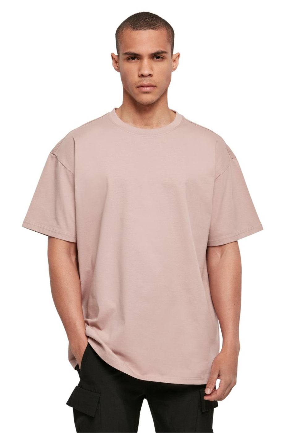 Heavy Oversized T-skjorte - Dusk Rose