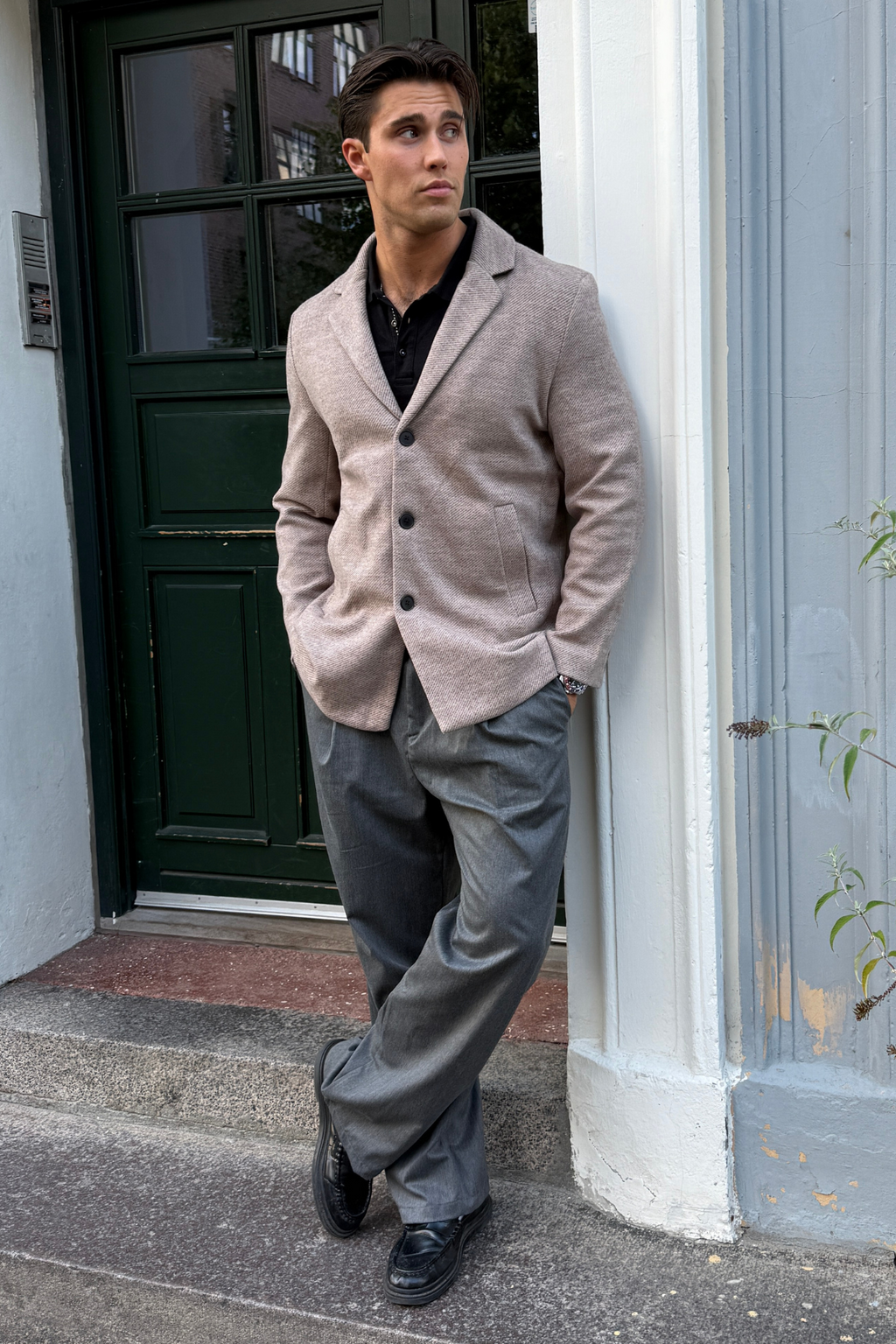 Klassisk frakk - Sand