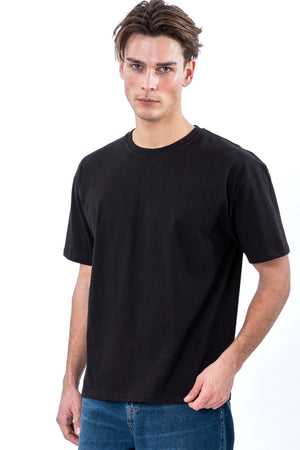 Heavy Boxfit Tee - Svart