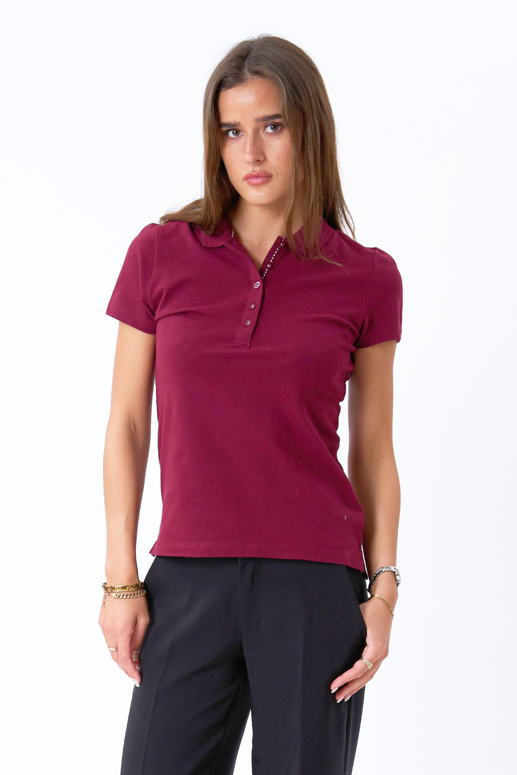 Polo Shirt - Bordeaux