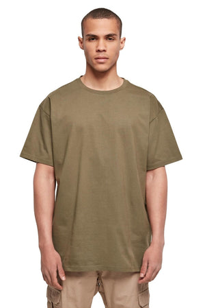 Heavy Oversized T-shirt - Oliven
