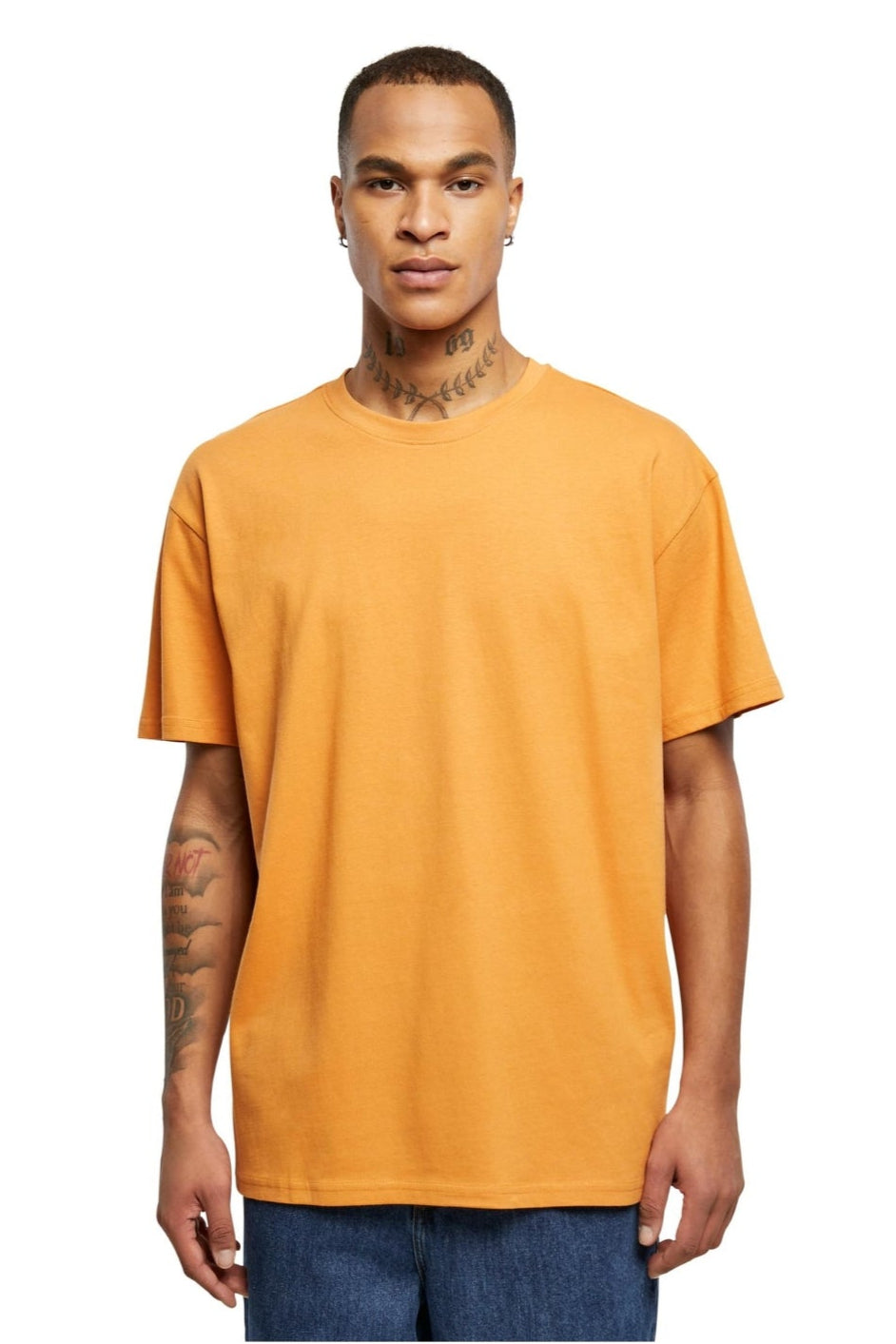 Heavy Oversized T-skjorte - Oransje