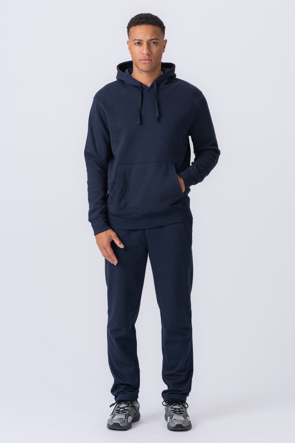 Essensiell Hoodie Sweatsuit - Navy