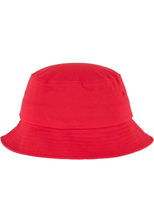 Cotton Twill Bucket Hat - Rød