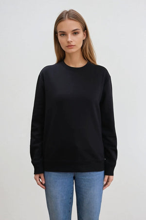 Essensiell Crewneck - Svart