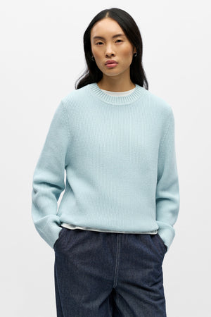 Flo Knit Pullover - Winter Sky